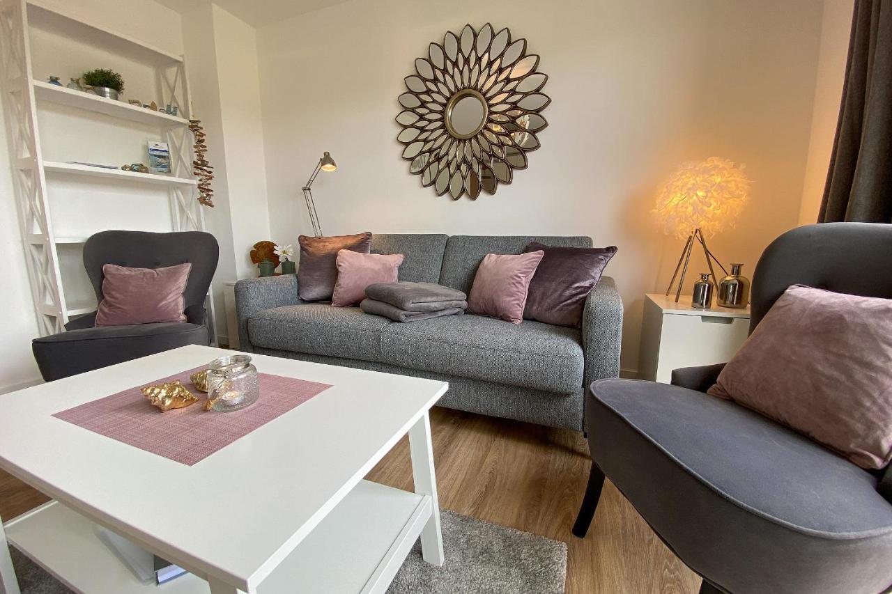 Fewo1846 Strandresidenz Wassersleben - Muschelnest - Stilvolles Studioapartment Mit Balkon Harrislee Exteriér fotografie